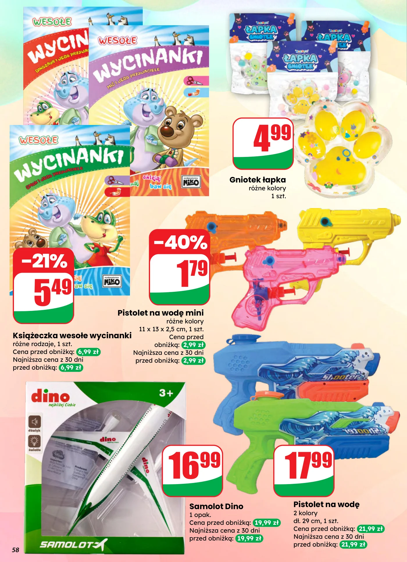 Gazetka promocyjna DINO str. 58